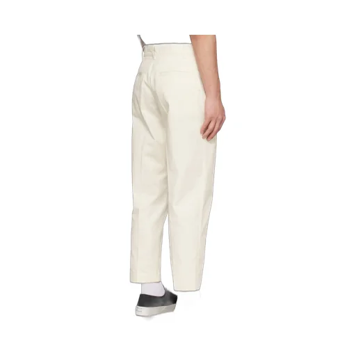 Cropped Cotton Trousers