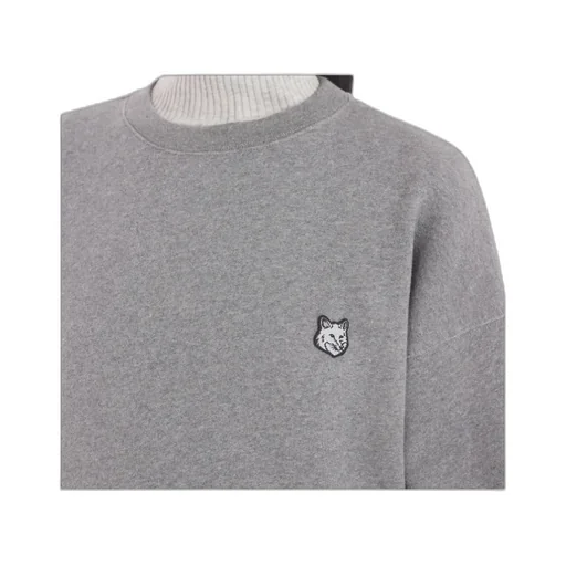 Fox Patch Crewneck Sweatshirt