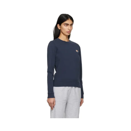 Fox Head Patch Crewneck Sweatshirt