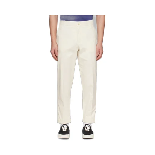 Cropped Cotton Trousers