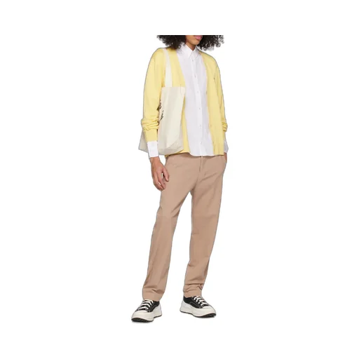 Fox Head-Patch Knitted Cardigan