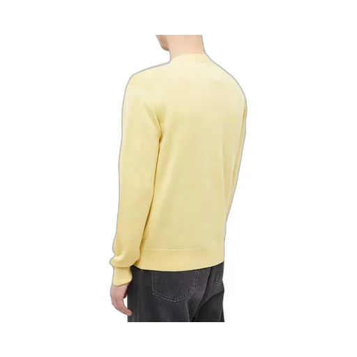 Fox Head-Patch Knitted Cardigan
