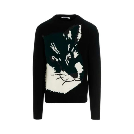 Fox Head Jacquard Jumper