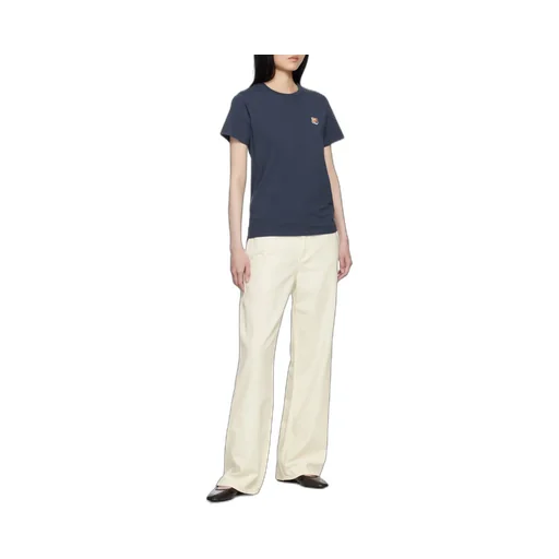 Fox Head Patch Crewneck T-Shirt