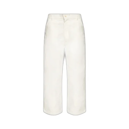 Embroidered-Logo Cotton Pants