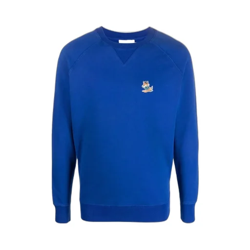 Logo Patch Crewneck Sweatshirt