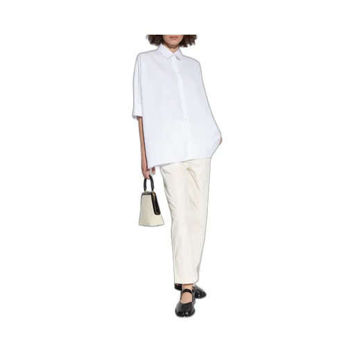 Embroidered-Logo Cotton Pants