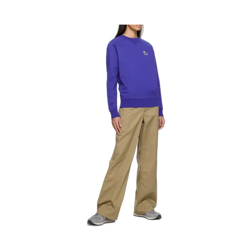 Logo Patch Crewneck Sweatshirt