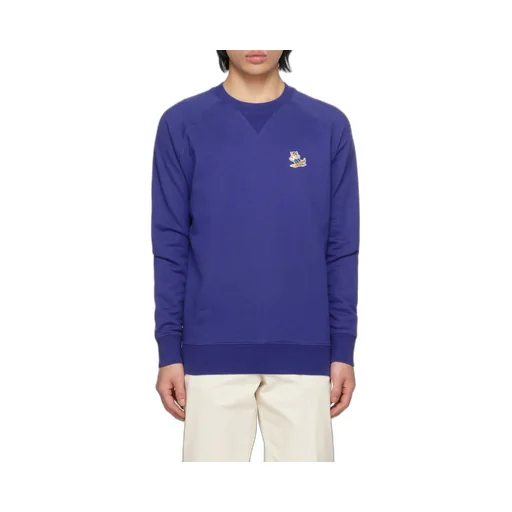 Logo Patch Crewneck Sweatshirt