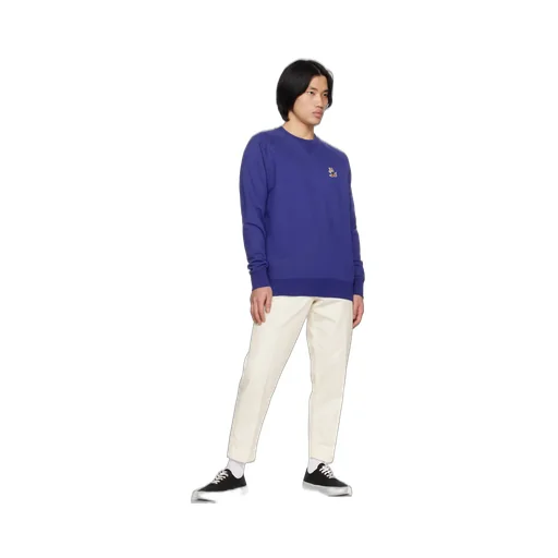 Logo Patch Crewneck Sweatshirt