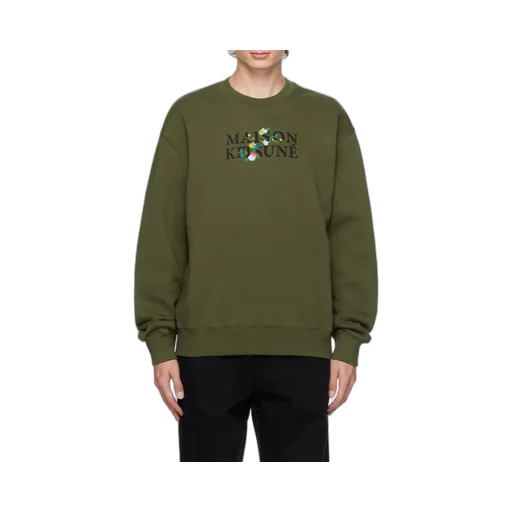 Logo Printed Crewneck Sweatshirt