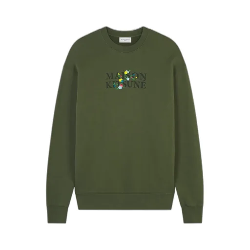 Logo Printed Crewneck Sweatshirt