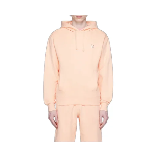 Fox Head Patch Drawstring Hoodie