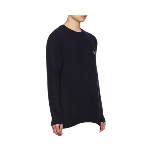 Baby Fox Patch Cosy R-Neck Pullover