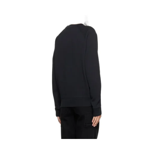 Logo-Patch Crew Neck Sweatshirt