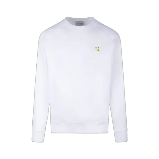Fox Head-Embroidered Crew-Neck Sweatshirt