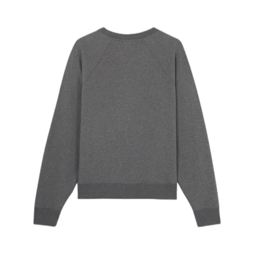 Bold Fox Head Patch Oversized Sweatshirt