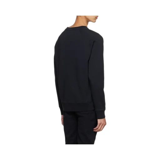Logo-Patch Crew Neck Sweatshirt