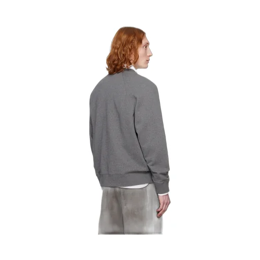 Bold Fox Head Patch Oversized Sweatshirt