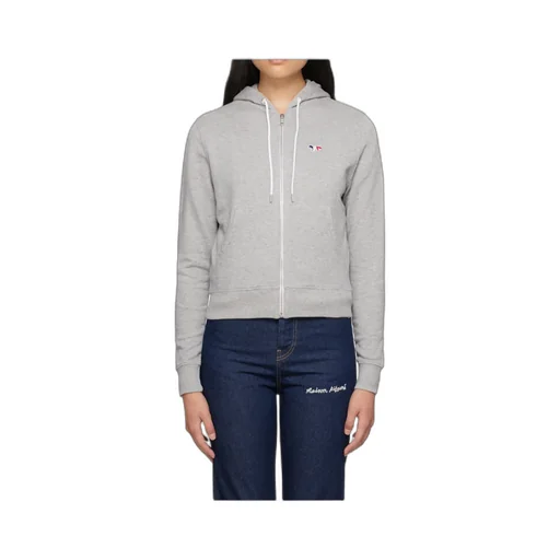 Cotton Logo-Patch Hoodie