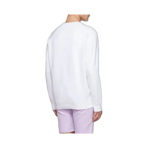 Fox Head-Embroidered Crew-Neck Sweatshirt