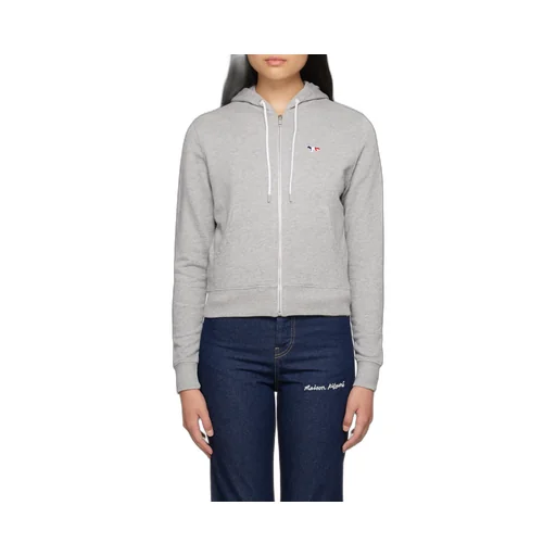 Cotton Logo-Patch Hoodie