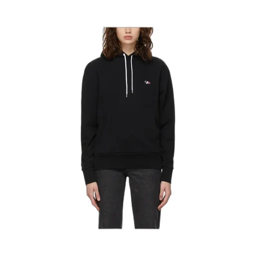 Tricolor Fox Patch Hoodie