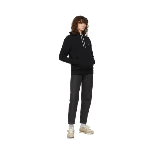 Tricolor Fox Patch Hoodie