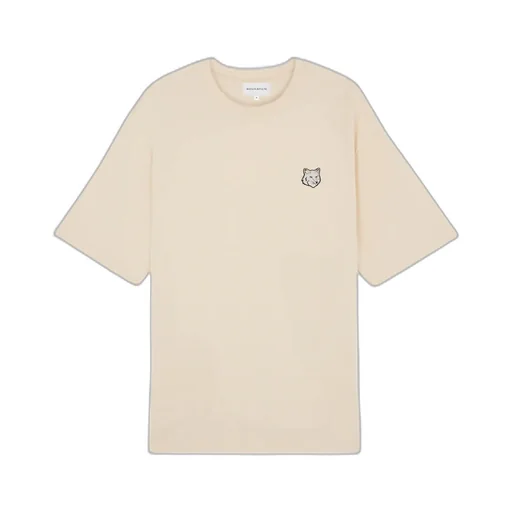 Bold Fox Head Patch Crewneck T-Shirt