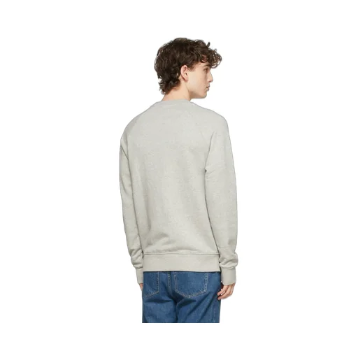 Fox Decal Round Neck Sweater