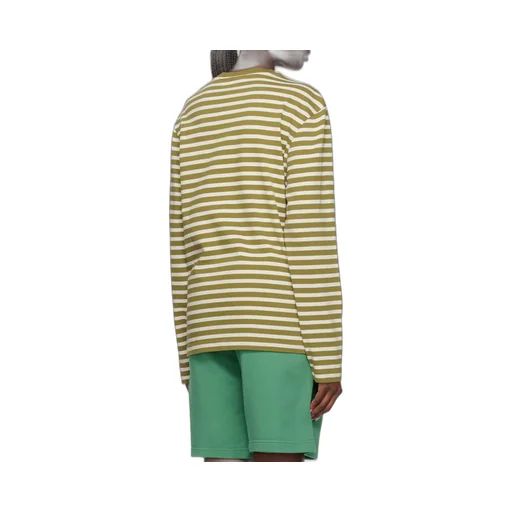 Fox Head Patch Striped T-Shirt