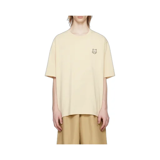 Bold Fox Head Patch Crewneck T-Shirt