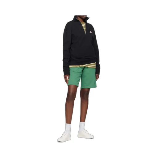 Fox Head Patch Striped T-Shirt