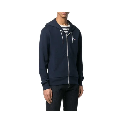 Fox Head Patch Zip Hoodie
