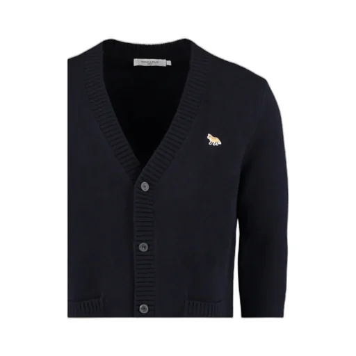V-Neck Long-Sleeved Cardigan