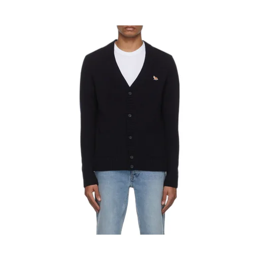 V-Neck Long-Sleeved Cardigan
