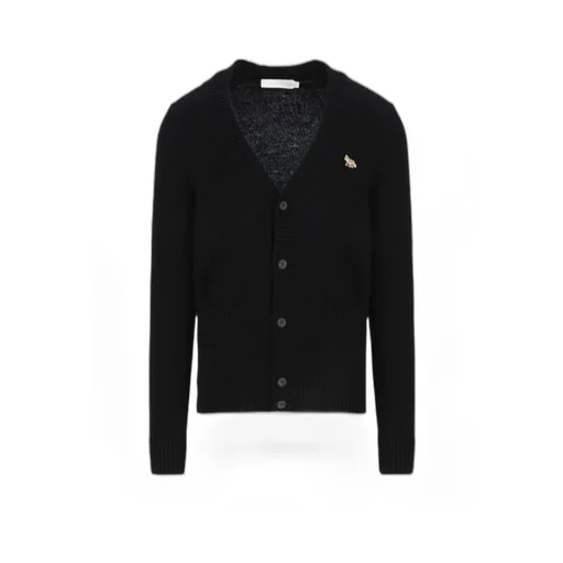 Fox Patch Knitted Cardigan