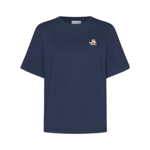 Speedy Fox Patch Crewneck T-Shirt
