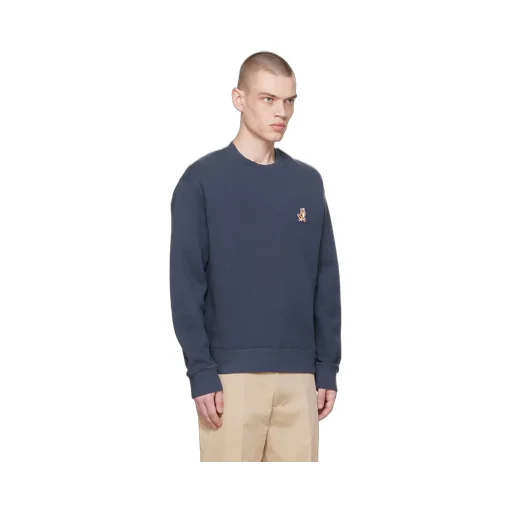 Speedy Fox Patch Crewneck Sweatshirt
