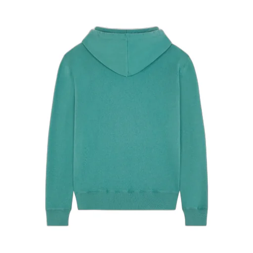 Bold Fox Head Patch Drawstring Hoodie