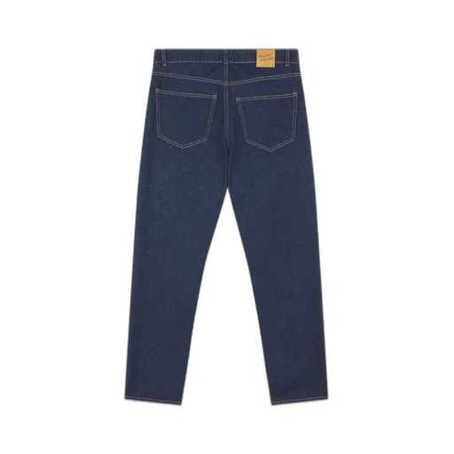 Straight-Leg Mid Rise Jeans