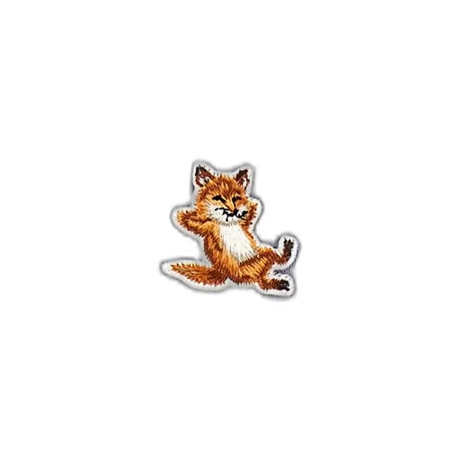 Chillax Fox Patch Crewneck Sweatshirt