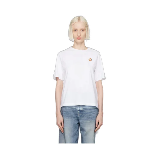 Speedy Fox Patch Crewneck T-Shirt