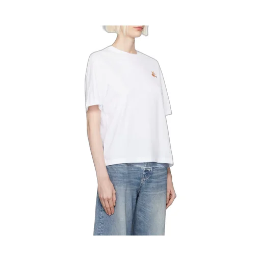 Speedy Fox Patch Crewneck T-Shirt