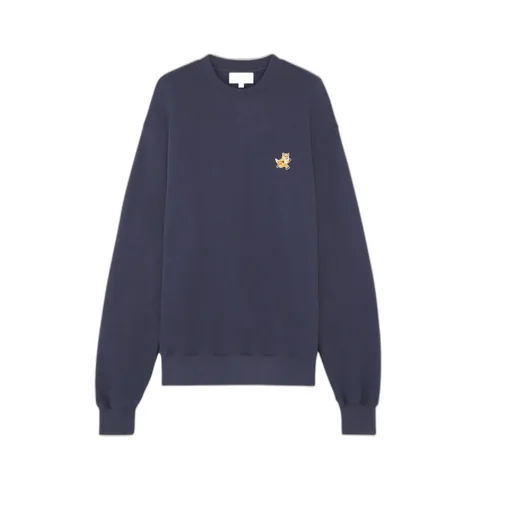 Speedy Fox Patch Crewneck Sweatshirt
