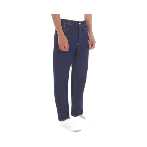 Straight-Leg Mid Rise Jeans