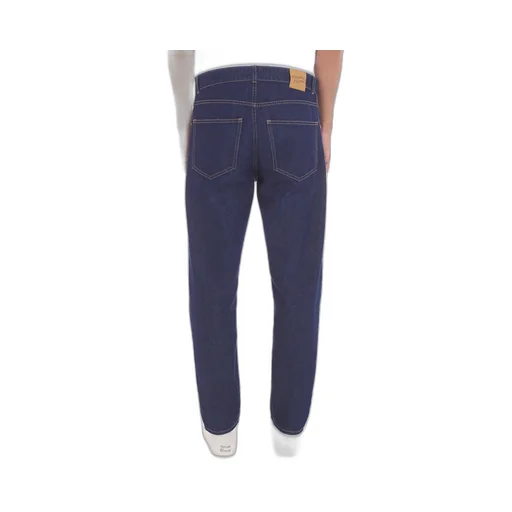 Straight-Leg Mid Rise Jeans