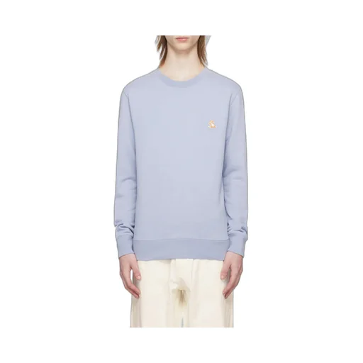Chillax Fox Patch Crewneck Sweatshirt