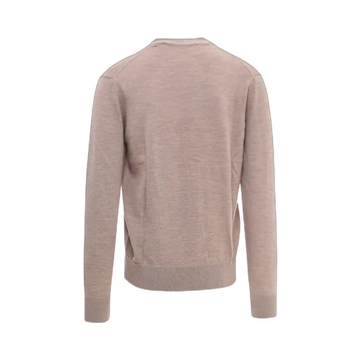 Fox-Patch Wool Cardigan