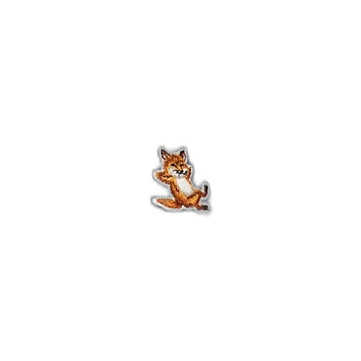 Chillax Fox Patch Crewneck Sweatshirt